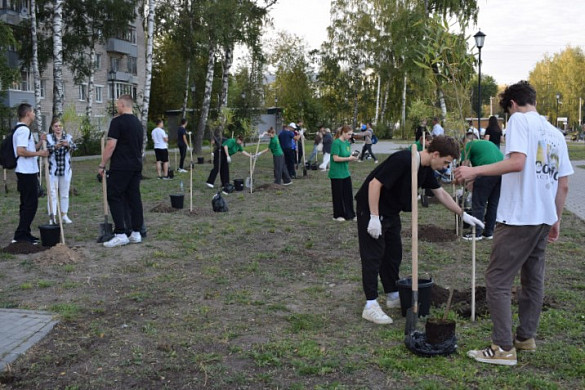 В Иванове открыли сквер Энергетиков